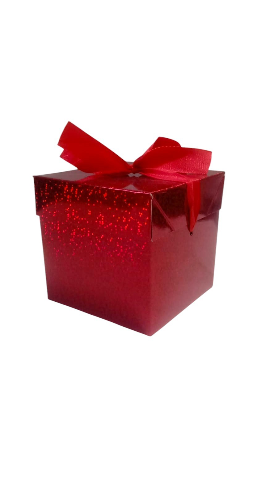 CAIXA CUBO HOLOGRAFICA 10X10X10